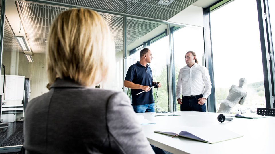 Konferenzraum bei elobau