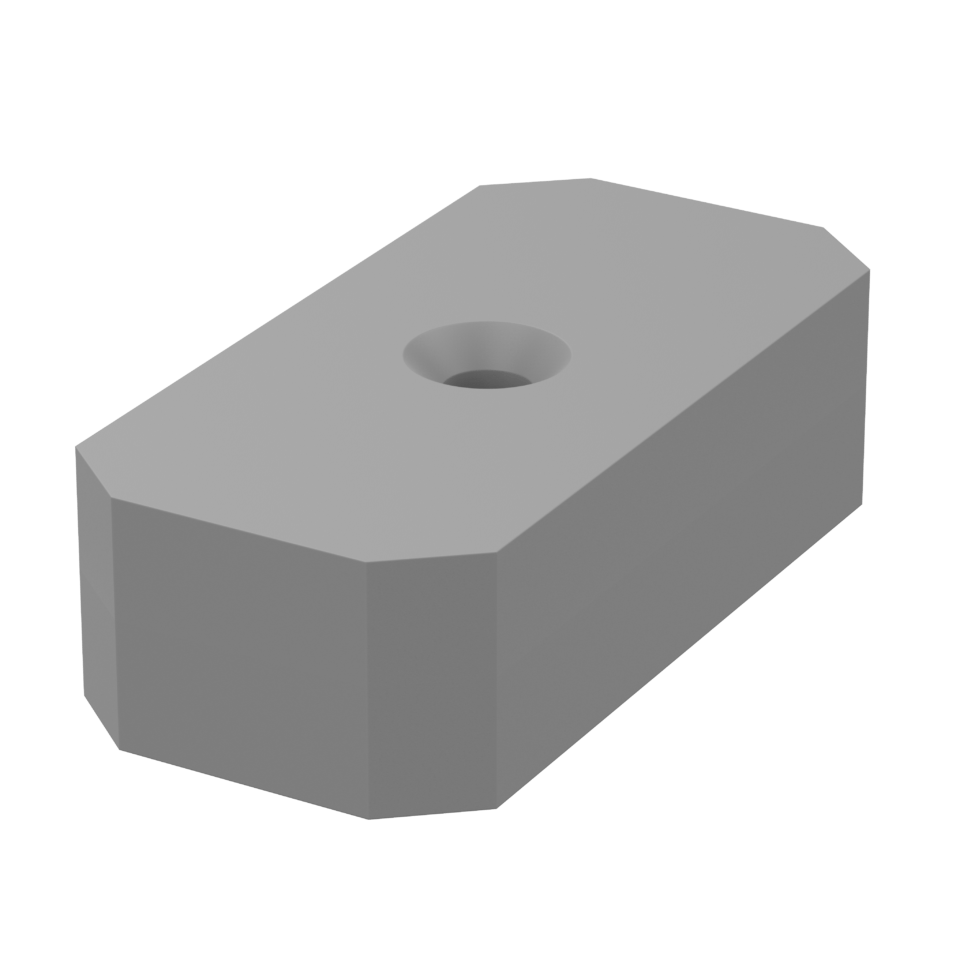 Oxide magnet 301650 Ø50x25x15mm