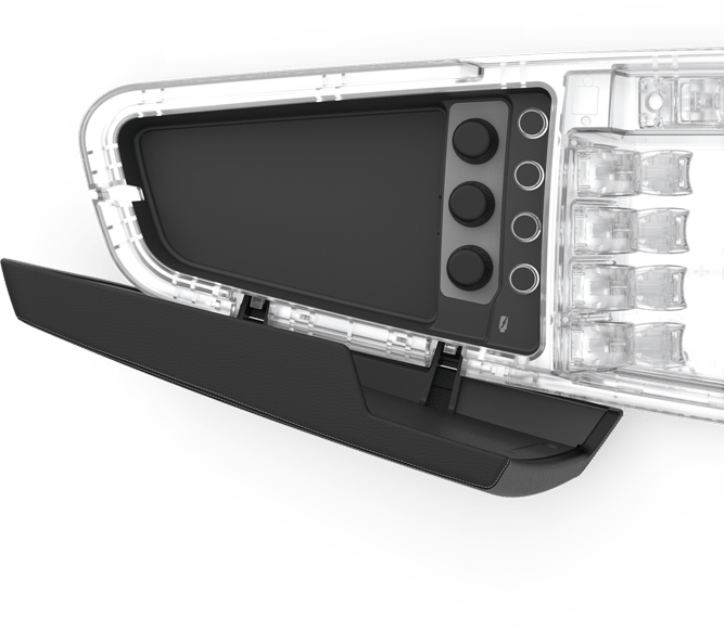 Armrest & storage compartment module