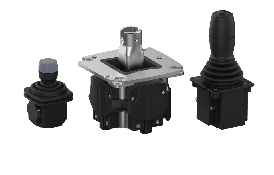 Industrie Joysticks multiaxial von elobau