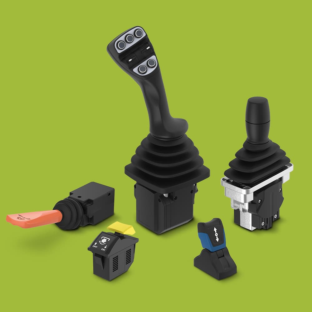 Industrial joysticks from elobau - Precise, safe and reliable.