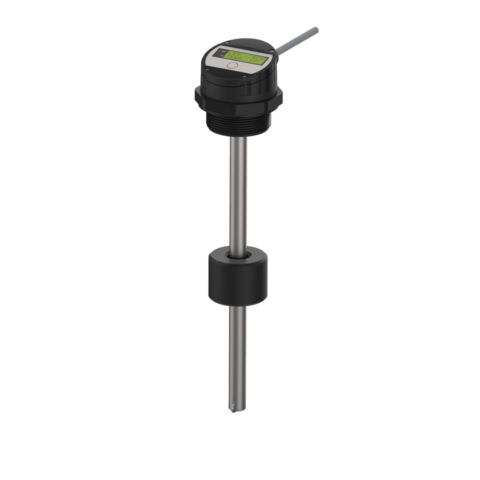 Level measurement on reed-contact basis