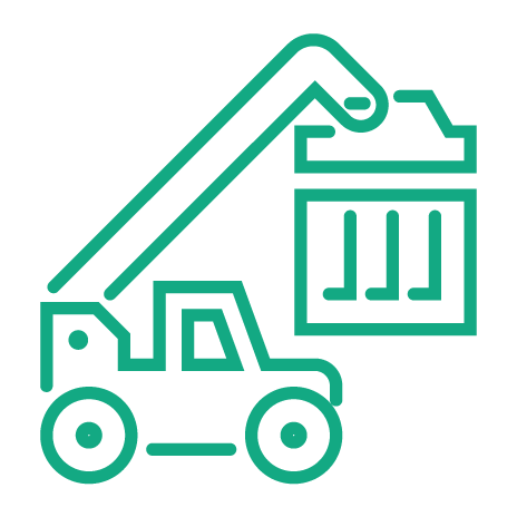 Material handling machinery
