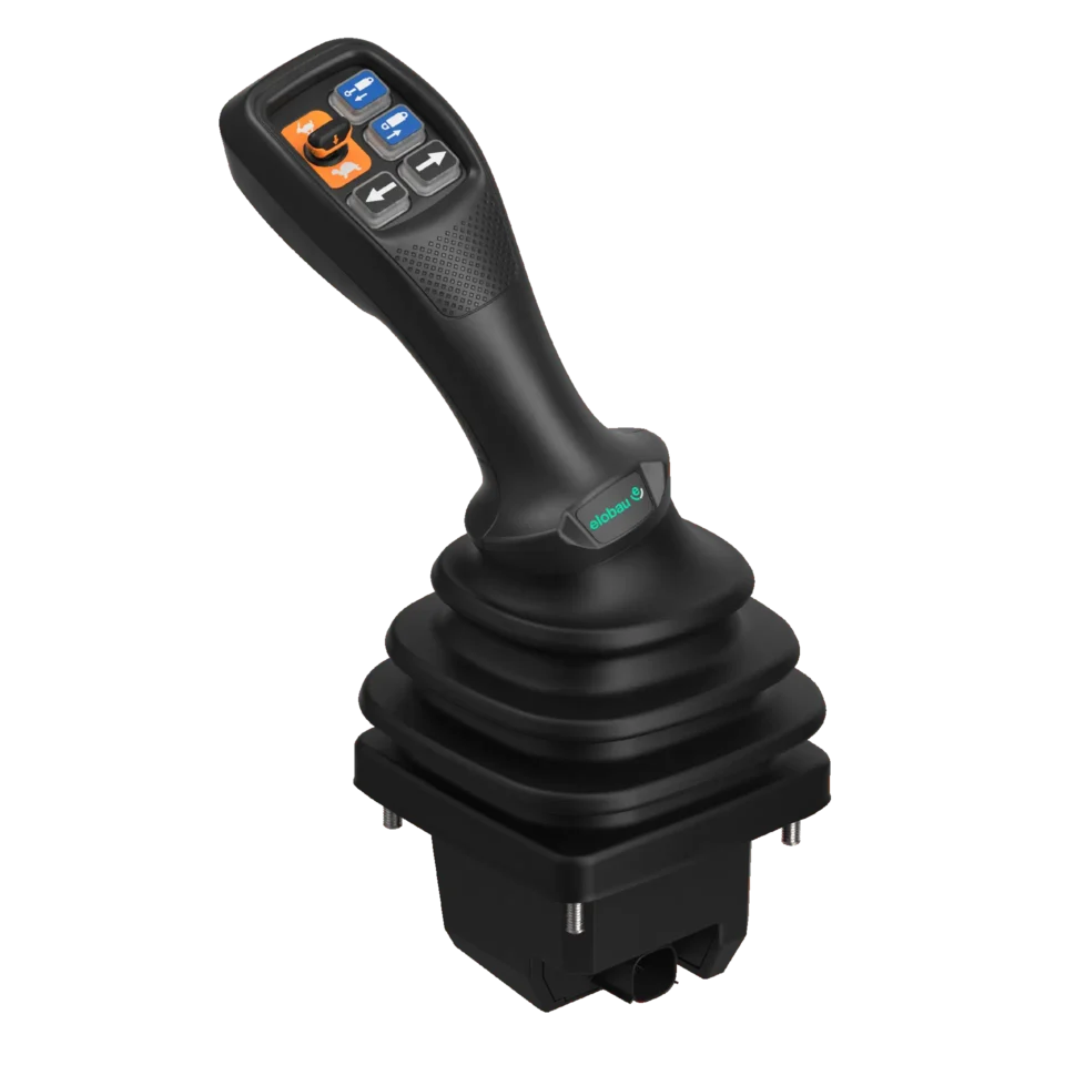 NEU: Robust Joystick JE mit 37x G Griff - elobau
