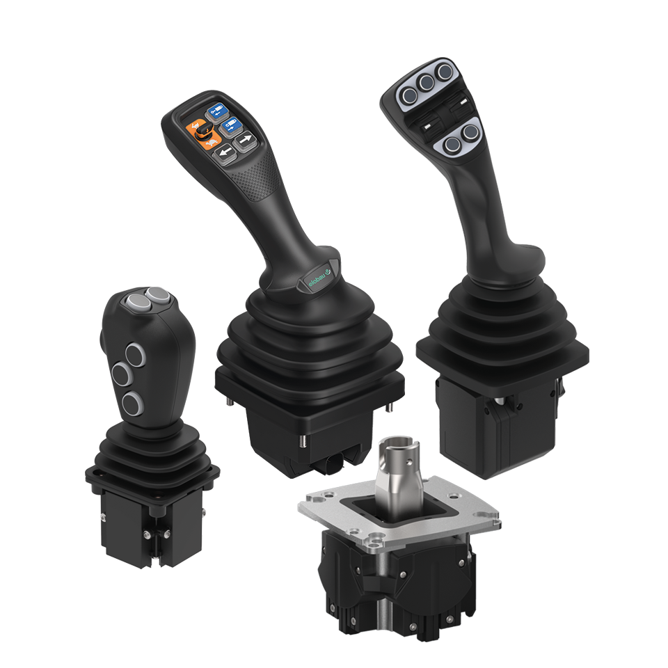 Multi axis joysticks | Static load capacity to 2000 N | elobau